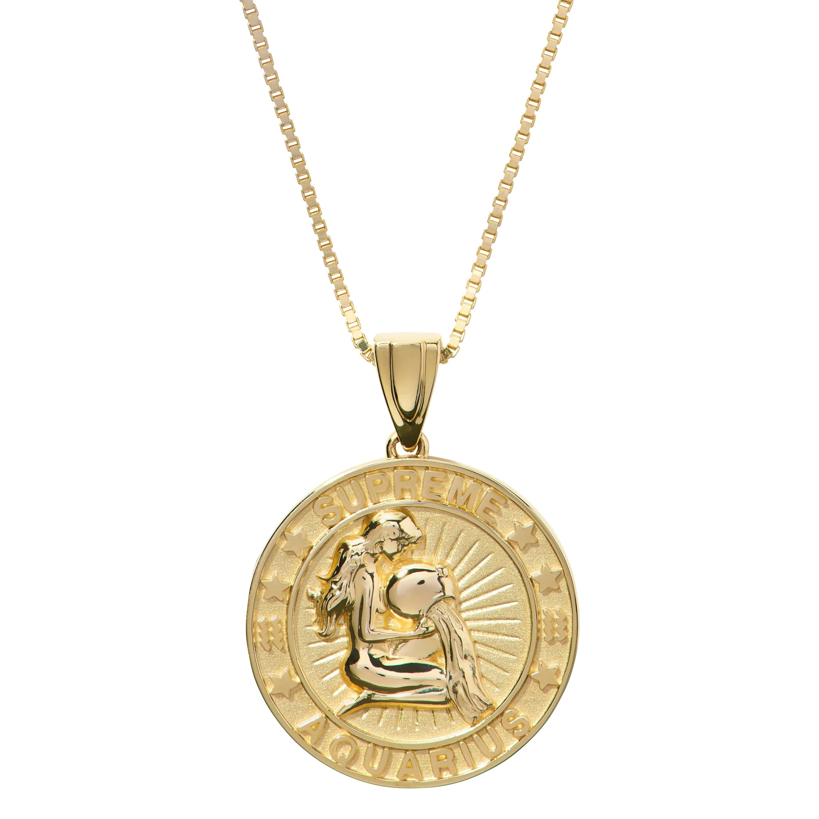 Supreme®/Jacob&Co 14K Gold Zodiac Pendant view 12